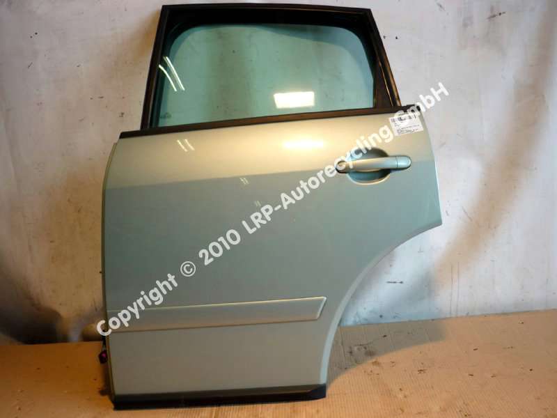 Audi A2 original Tür hinten links hellgrünmetallic BJ2000